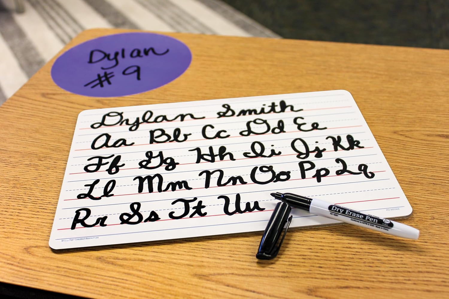 TEACHER CREATED RESOURCES Non-Magnetic Double-Sided Dry-Erase Boards