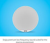 Garmin Fusion® Signature Series 3i Marine Subwoofers, 10" 600-watt Classic White Marine Subwoofer