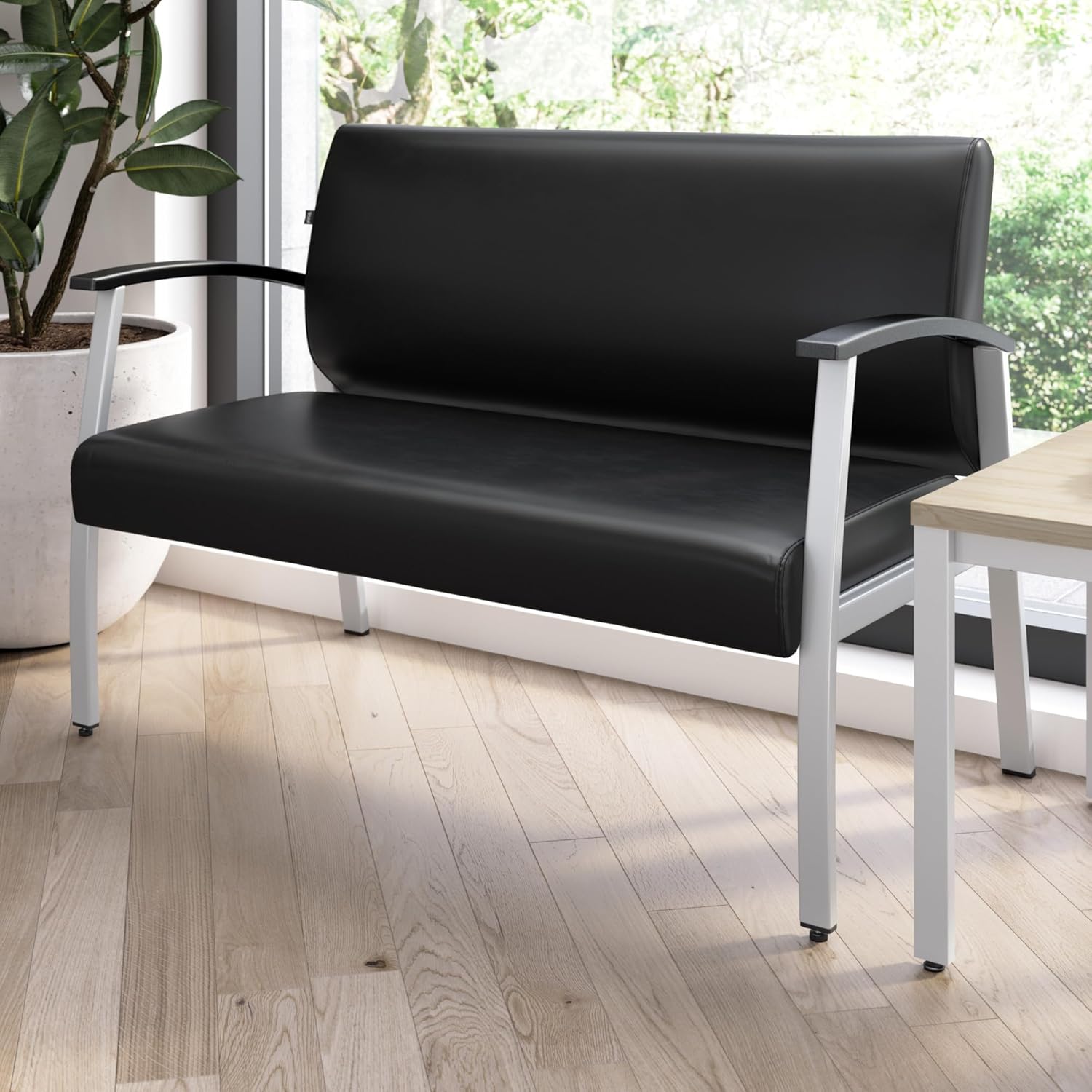 Bush Business Furniture Arrive Waiting Room Seating with Arms