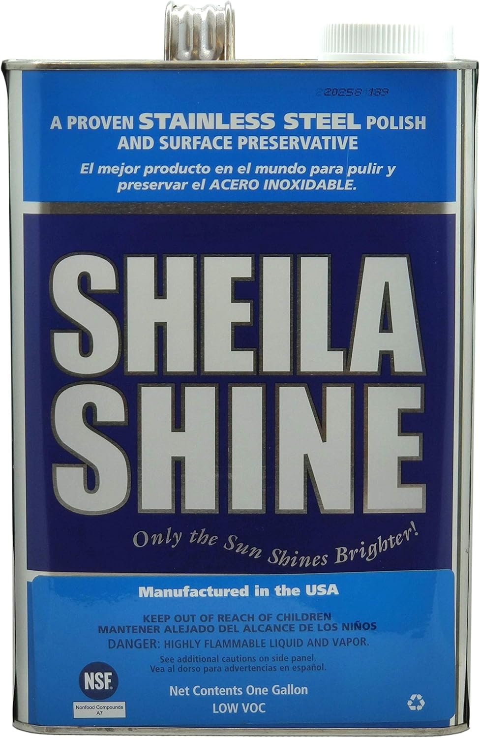 SHEILA SHINE Low VOC Stainless Steel Cleaner and Polish