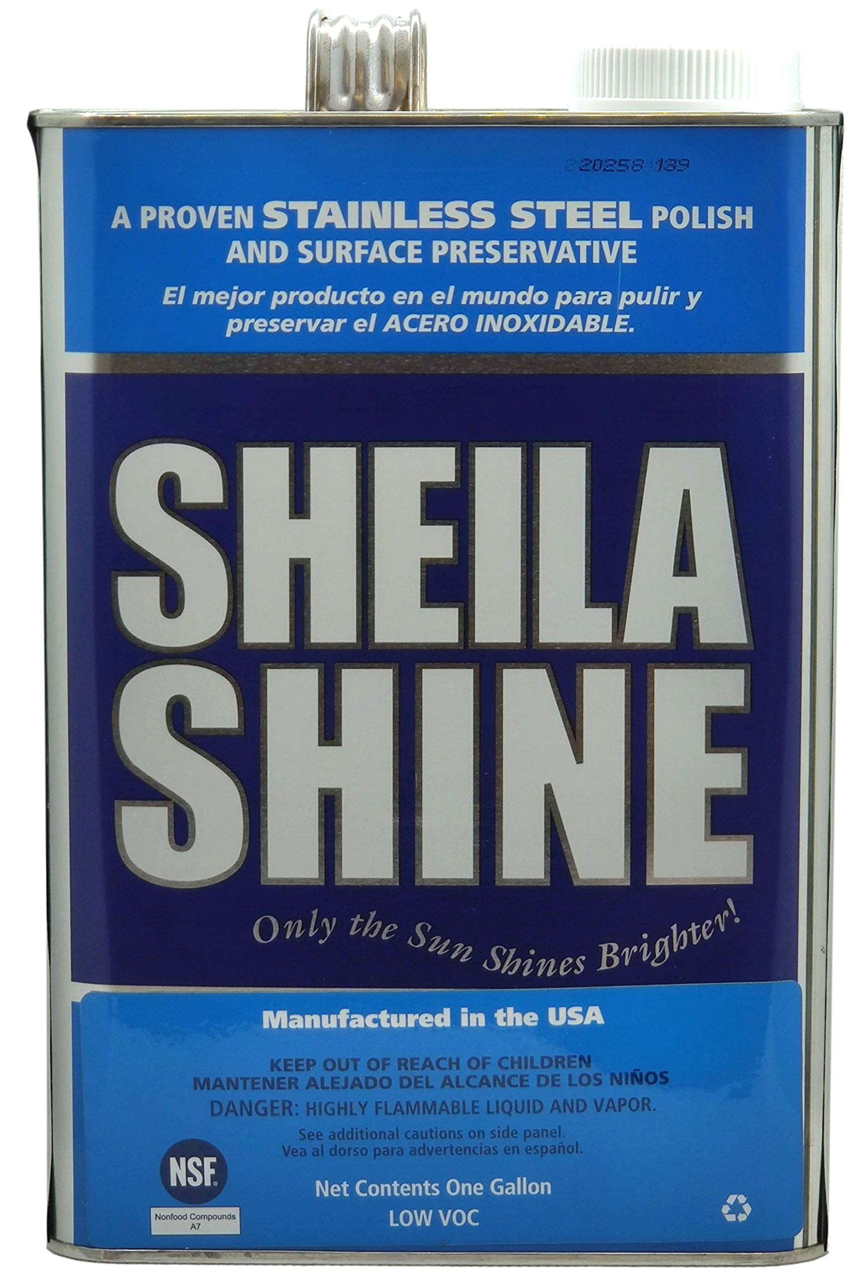 SHEILA SHINE Low VOC Stainless Steel Cleaner and Polish