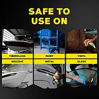 Meguiar’s Marine & RV Hybrid Ceramic All Surface Sealant - Premium Fiberglass and Gel Coat Sealant that Boosts Gloss