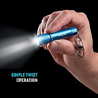 NITE-IZE Radiant 100 Keychain Flashlight - Waterproof Mini Flashlight