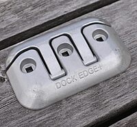 Dock Edge Flip Up Dock Cleat 8" - Polished