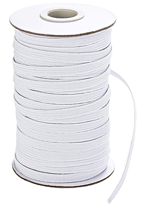 Elastic Braided White