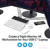 StarTech.com Universal USB-C Laptop Docking Station (Dual & Triple Monitor)