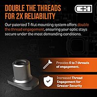 C+H Precision Red Dot Mounting Plate for CZ P-10