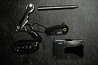 Schrade Delta Class Roadie Folder 3.75in with 1.5in AUS-10 Steel Blade and G10/Steel Handle for EDC