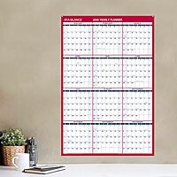 AT-A-GLANCE Wall Calendar, Monthly, 36 x 24, Extra Large, Paper, Reversible Vertical/Horizontal