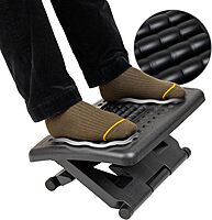 MIND READER Adjustable Ergonomic Foot Rest