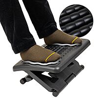 MIND READER Adjustable Ergonomic Foot Rest