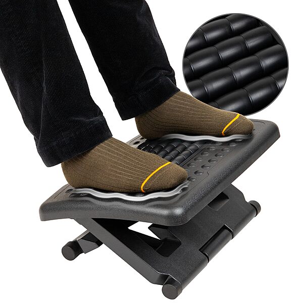 MIND READER Adjustable Ergonomic Foot Rest