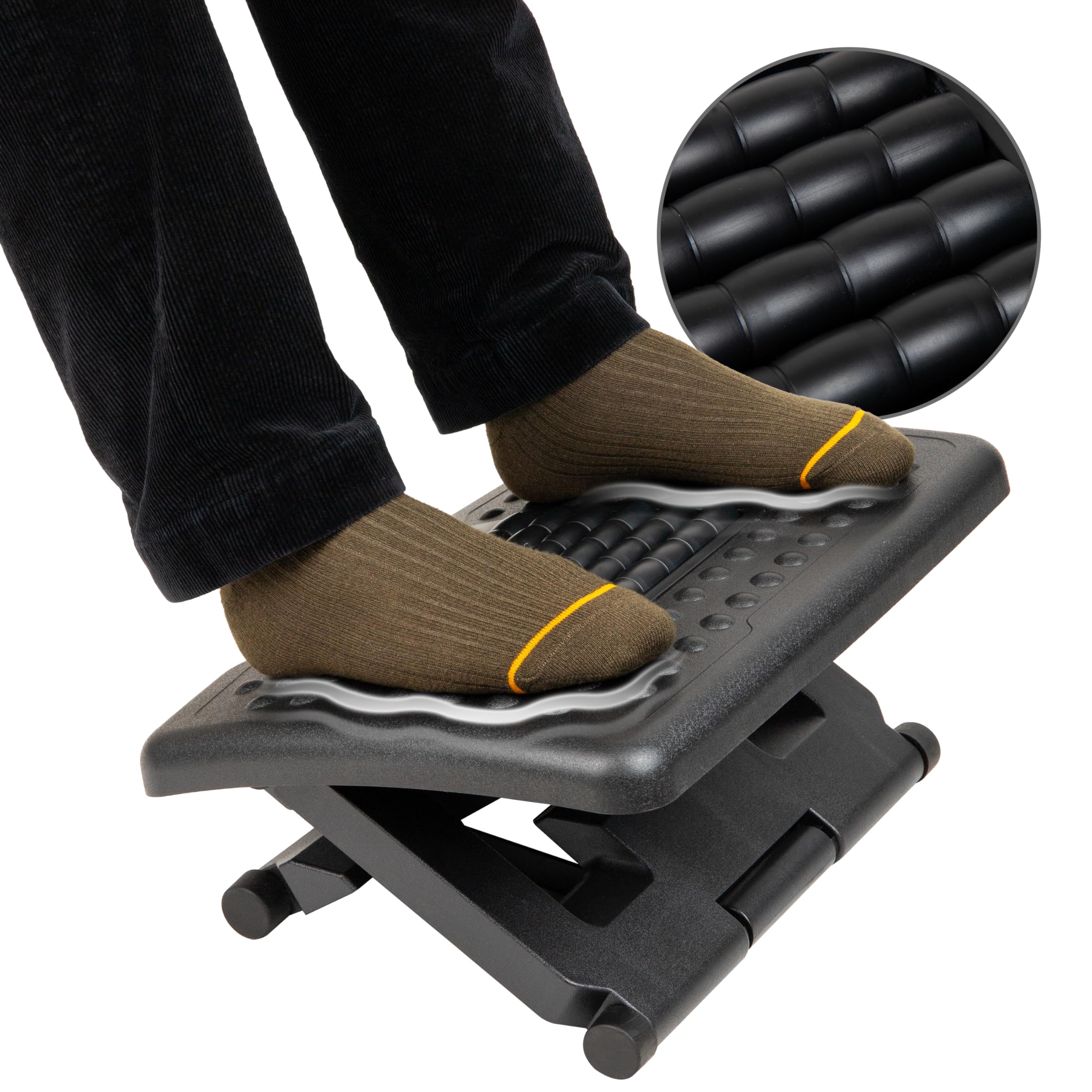 MIND READER Adjustable Ergonomic Foot Rest