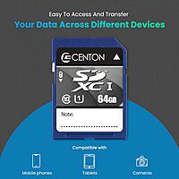 CENTON UHS-I Class 10 SD and microSD Memory Cards