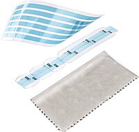 StarTech.com Privacy Screen Adhesive Strips and Mounting Tabs, Universal Installation Kit for Laptop/Computer Monitor Anti