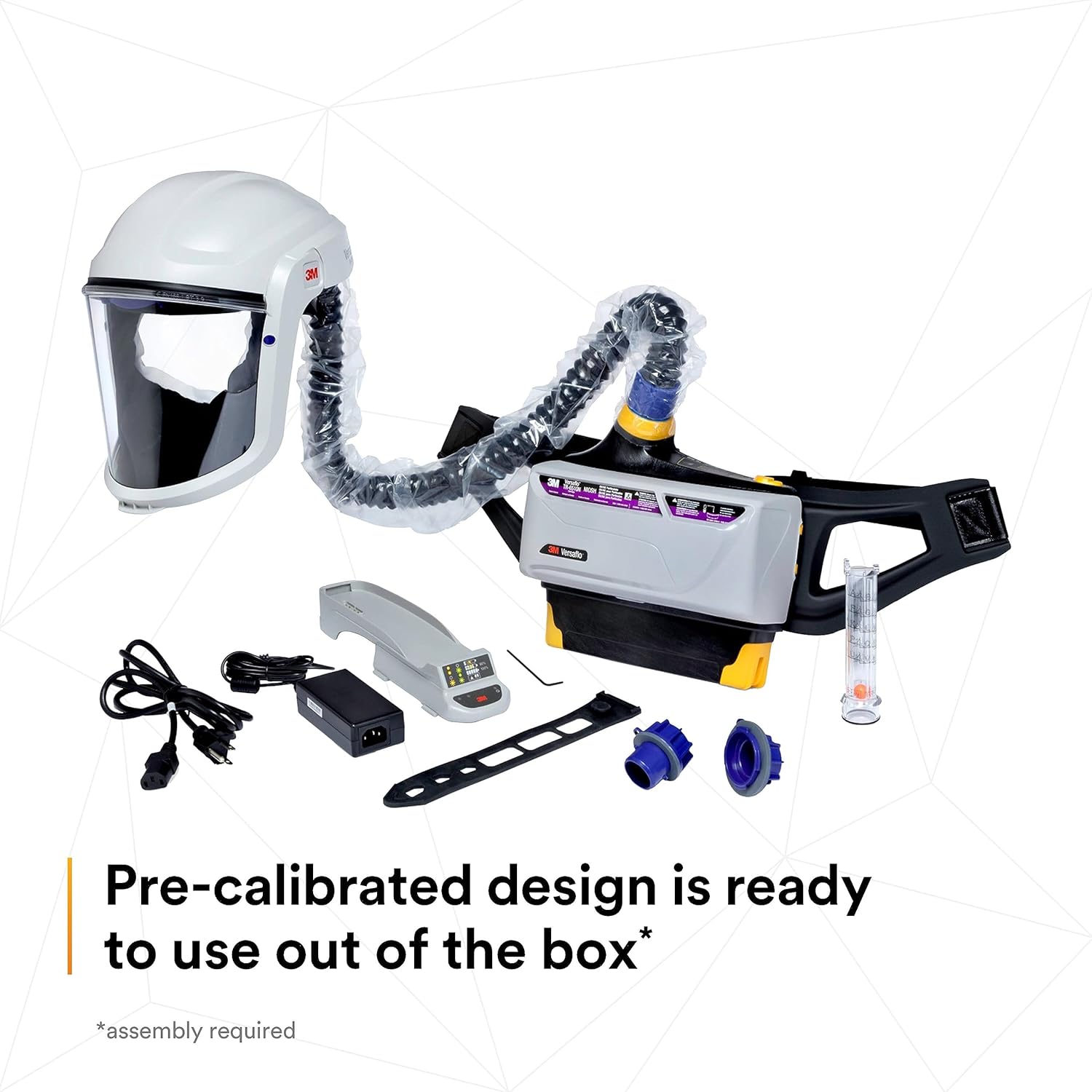 3M™ Versaflo™ Powered Air Purifying Respirator Painters Kit TR-800-PSK/94248(AAD), Rechargeable,battery