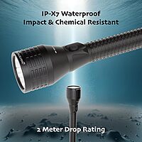 Nightstick NSR-9746X Dual-Light Rechargeable LED Flashlight