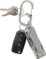 Nite IZE G-Series SlideLock Dual Chamber Stainless Steel Carabiner Keychain