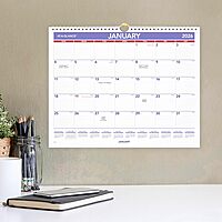 AT-A-GLANCE Monthly Wall Calendar