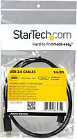 StarTech.com USB C to Micro USB Cable - 3 ft / 1m - USB 2.0 Cable - Micro USB Cord - Micro B USB C Cable - USB 2.0 Type C (USB2CUB1M),Black 3 ft/ 1 m