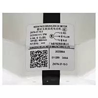 Motor Condensador, 220V, Mod: ZKFN-37-10-3, V32