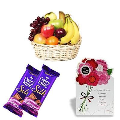 Mixed Fruits With Dairy Milk Silk Mixed Fruits With Dairy Milk Silk