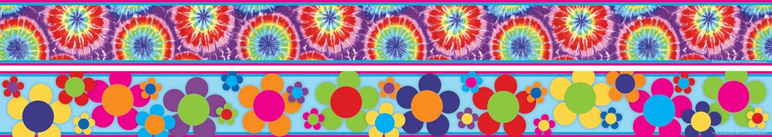 BARKER CREEK Double-Sided Bulletin Board Borders, 3" x 35", 12-Pack