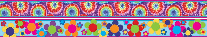 BARKER CREEK Double-Sided Bulletin Board Borders, 3" x 35", 12-Pack