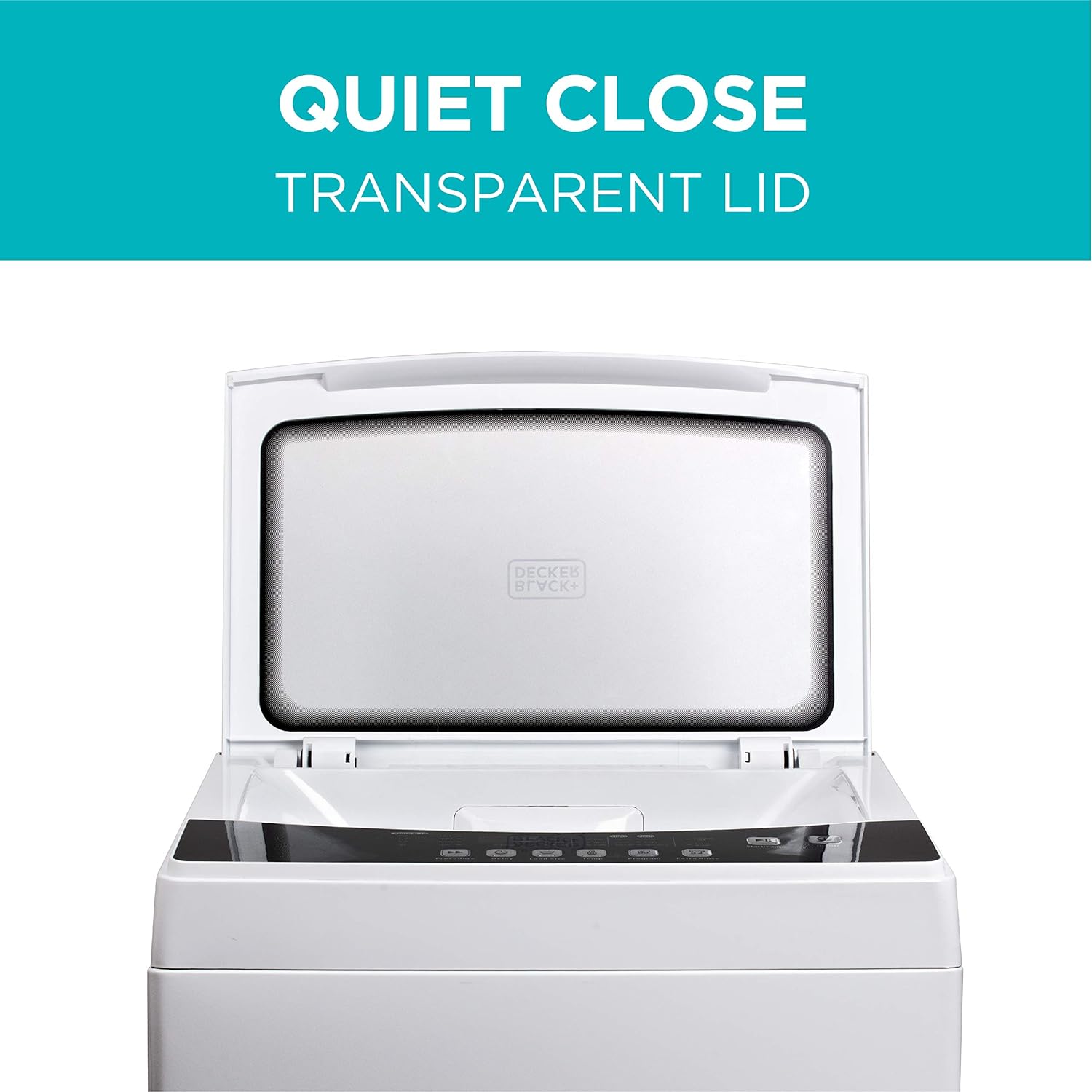 BLACK+DECKER Portable Washer, Top-Load with Stainless Steel Tub