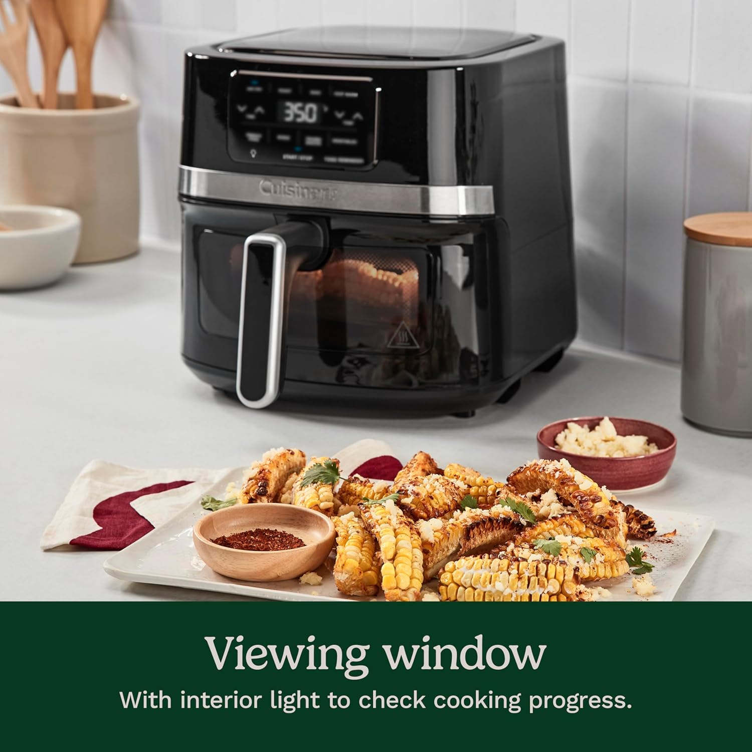 Cuisinart Air Fryer Basket with Window and Presets