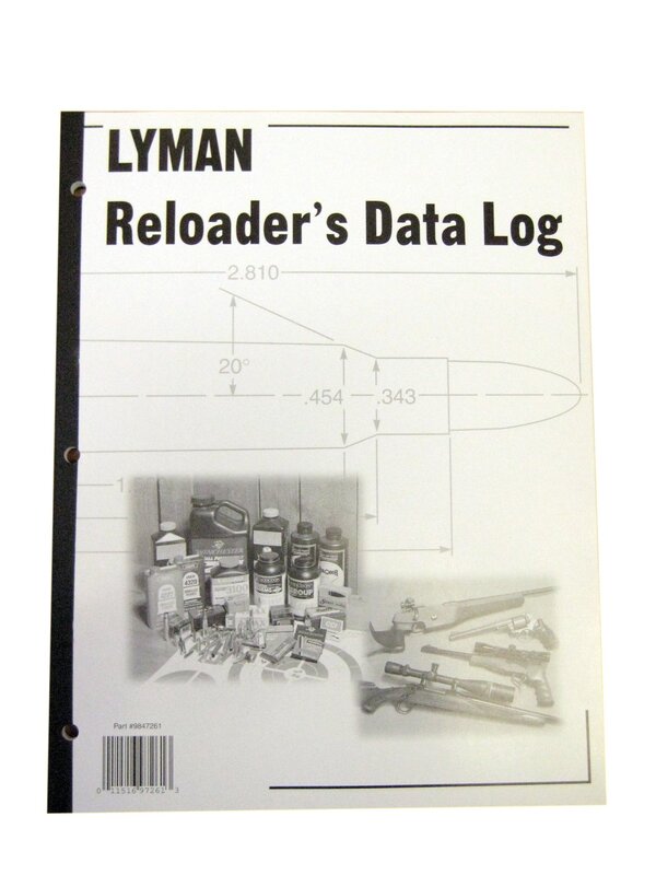 Lyman 9847261 Reloaders Log, Multi