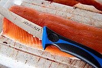 OUTDOOR EDGE Fillet Knife Set | ReelFlex Pak (5-Piece) - 6", 7.5" & 9.5" German Stainless Blades