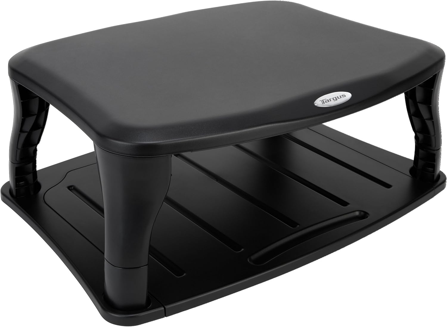Targus Universal Monitor Stand, 5-9/16inH x 14inW x 19-13/16inD, Black