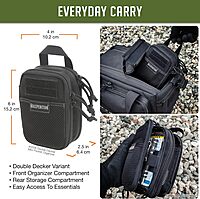 MAXPEDITION Double-Decker Mini Pocket Organizer EDC Pouch
