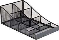 MIND READER 7-Compartment Countertop Condiment Organizer