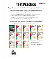 Spectrum 5th Grade Test Practice Workbooks All Subjects, Ages 10 to 11, 5th Grade Test Practice, Language Arts