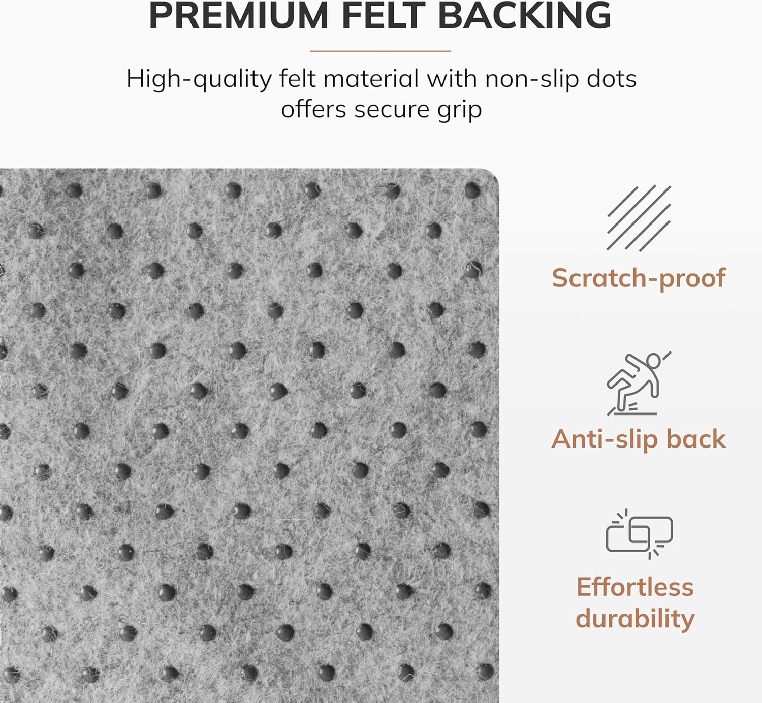 Anji Mountain Office Chairmat Thickest & Sturdy Bamboo Chairmats Highly Premium Quality Anti-Slip Heavy Duty