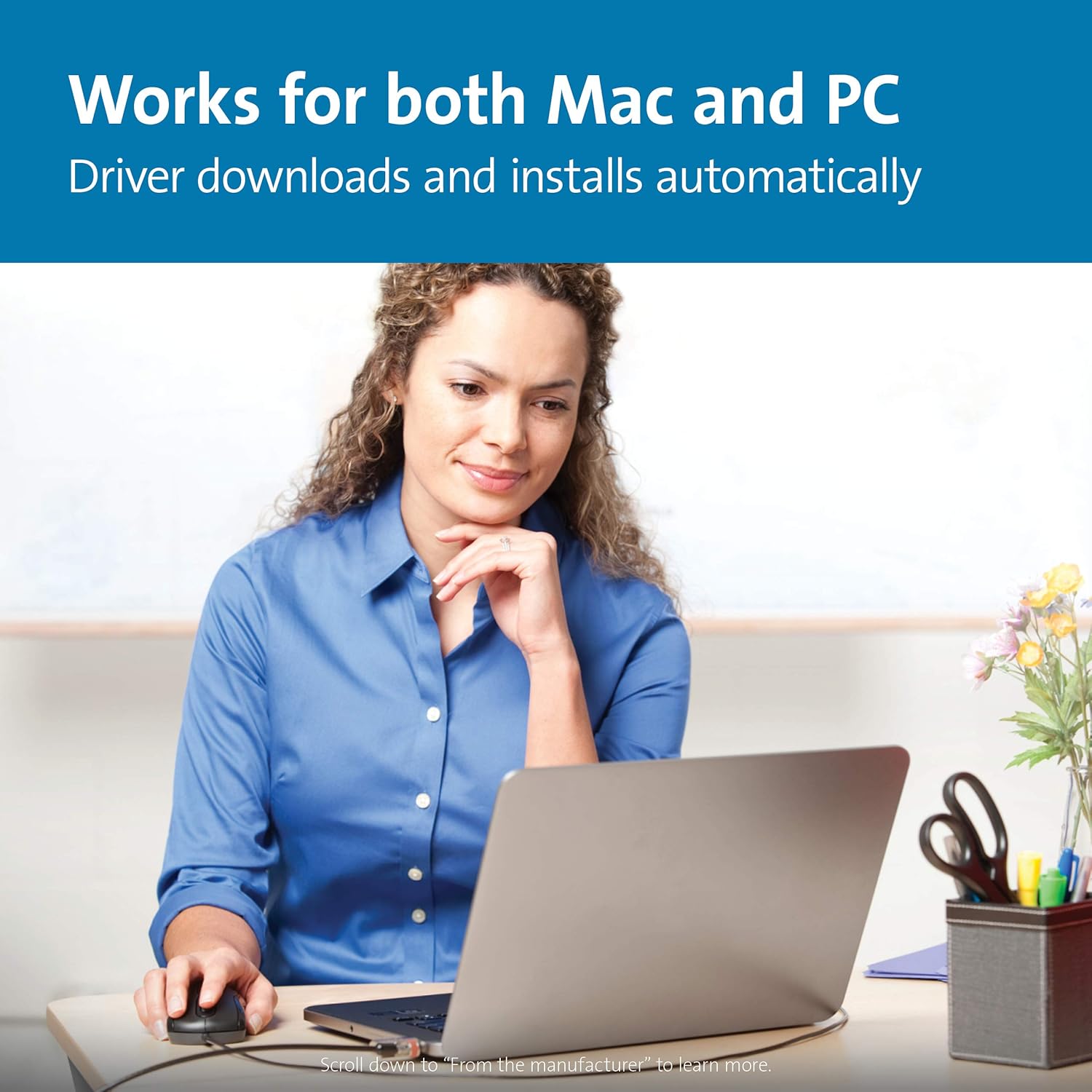 Kensington Mouse-in-a-Box Wired USB Mouse (K72356US), Black (Pack of 2)