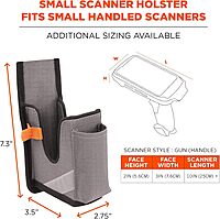 ERGODYNE Squids Barcode Scanner Holster with Belt Clip or Loop