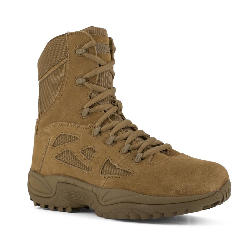 Reebok Work Rapid Response 8in Soft Toe Tactical Boot