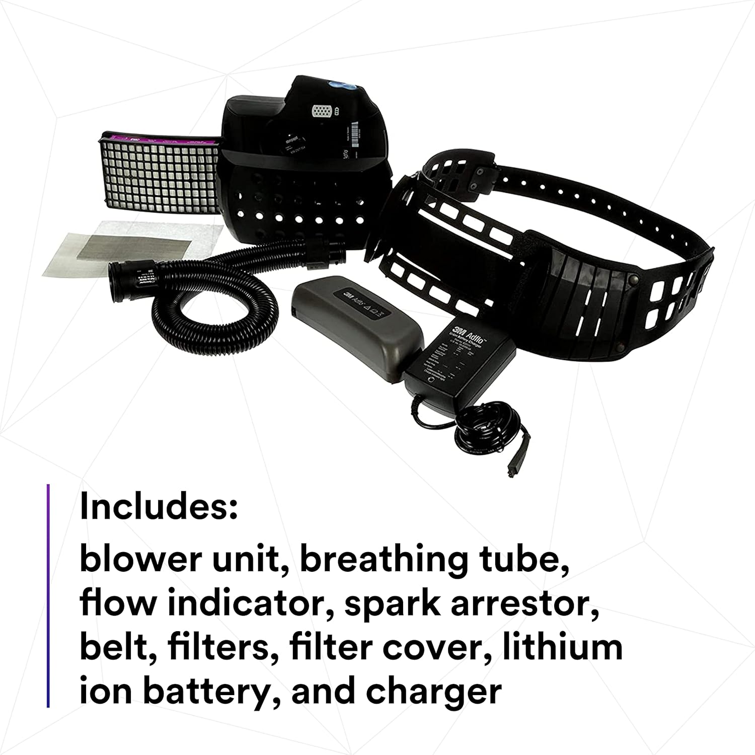 3M Adflo Turbo Assembly 35-5401-01, Lithium Ion Battery, 1 EA/CASE