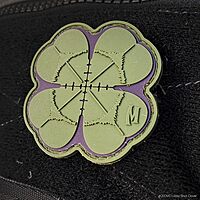MAXPEDITION Lucky Shot Clover PVC Morale Patch