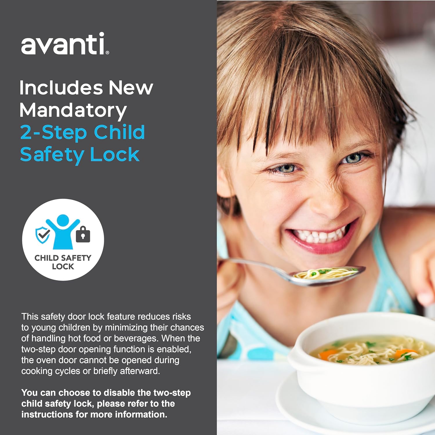 Avanti MT09V3S Microwave Oven 900-Watts Compact with 10 Power Levels and 6 Pre Cooking Settings, Speed Defrost