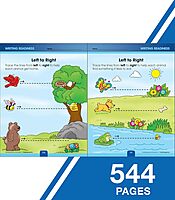 Carson Dellosa Comprehensive Curriculum of Basic Skills Preschool Workbook, Toddler Activity Book With Alphabet, Colors, Shapes, Counting, Phonics, and Pre Writing Practice