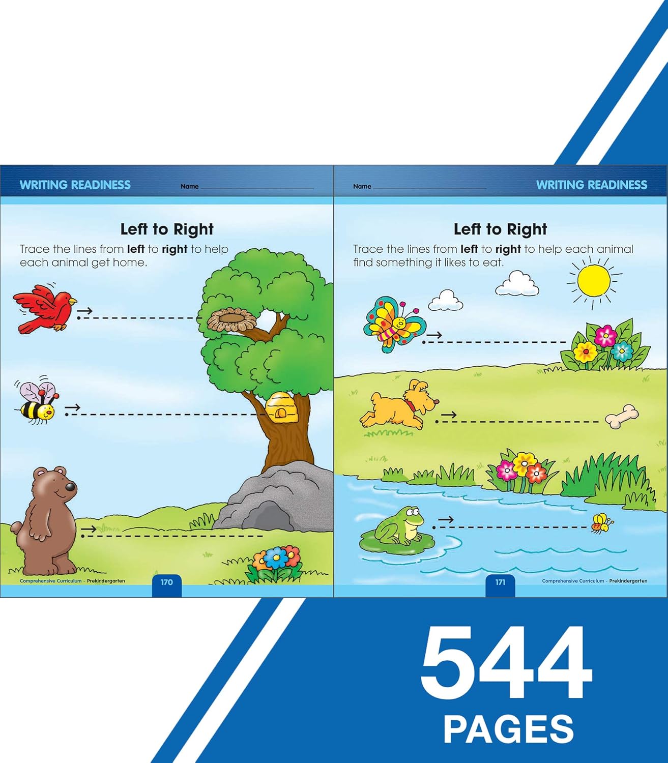 Carson Dellosa Comprehensive Curriculum of Basic Skills Preschool Workbook, Toddler Activity Book With Alphabet, Colors