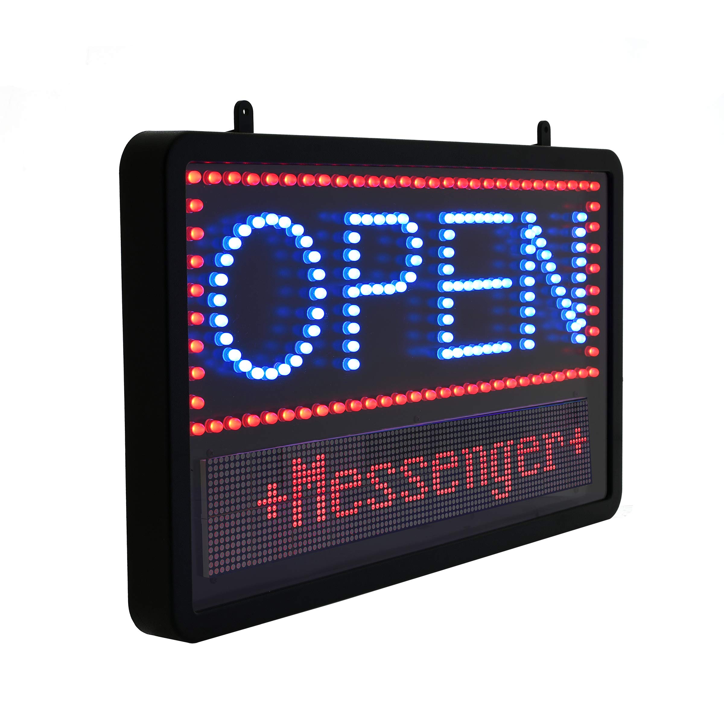 Alpine Led Open Signs for Business with Remote - Super Bright Lighted Open Sign