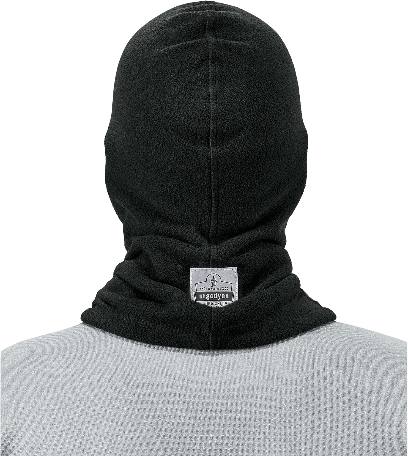 Ergodyne Standard Recycled Balaclava Face Mask, Black