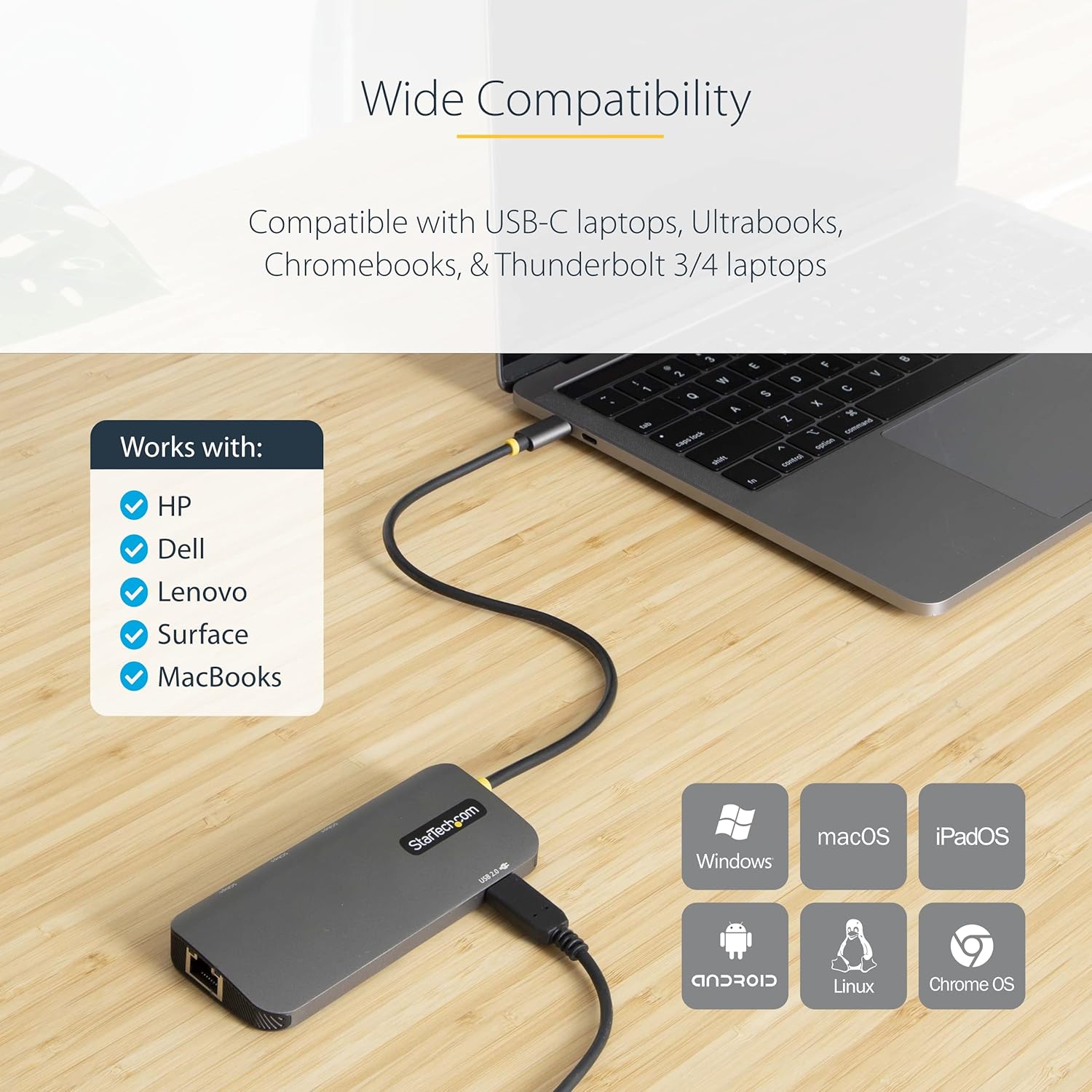 StarTech USB-C Multiport Adapter Docking Station