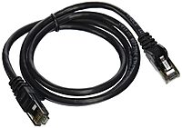 Belkin Snagless CAT6 Patch Cable RJ45M/RJ45M; 3 Black (A3L980b03-BLK-S), 3 Feet (A3L980B03-BLK-S)