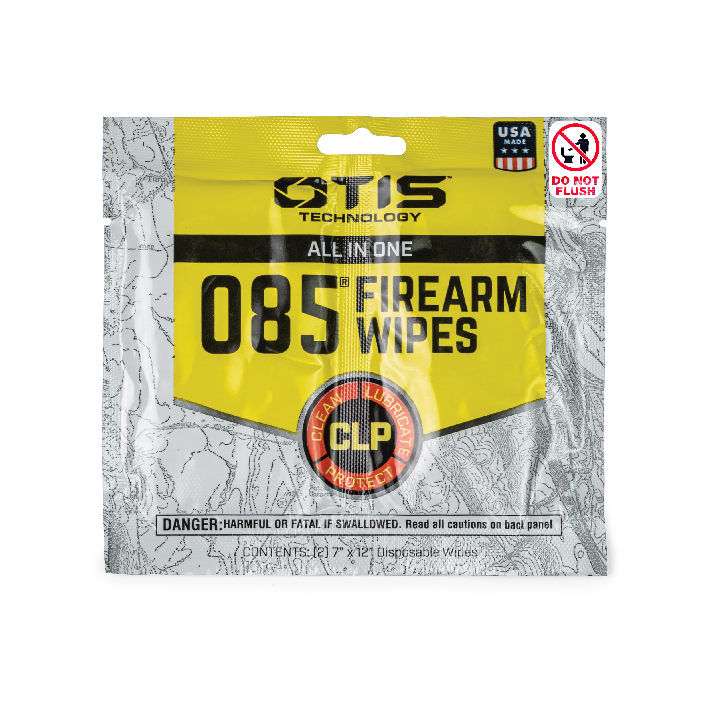 Otis O85 CLP Dual Wipes Gun Cleaner